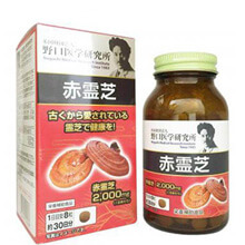Viên uống Nấm Linh Chi Đỏ Reishi Noguchi 2000mg 240 Viên Nhật Bản