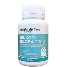 Viên uống bổ não Ginkgo Biloba 2000mg Đồ Ngoại 100 viên của Úc 