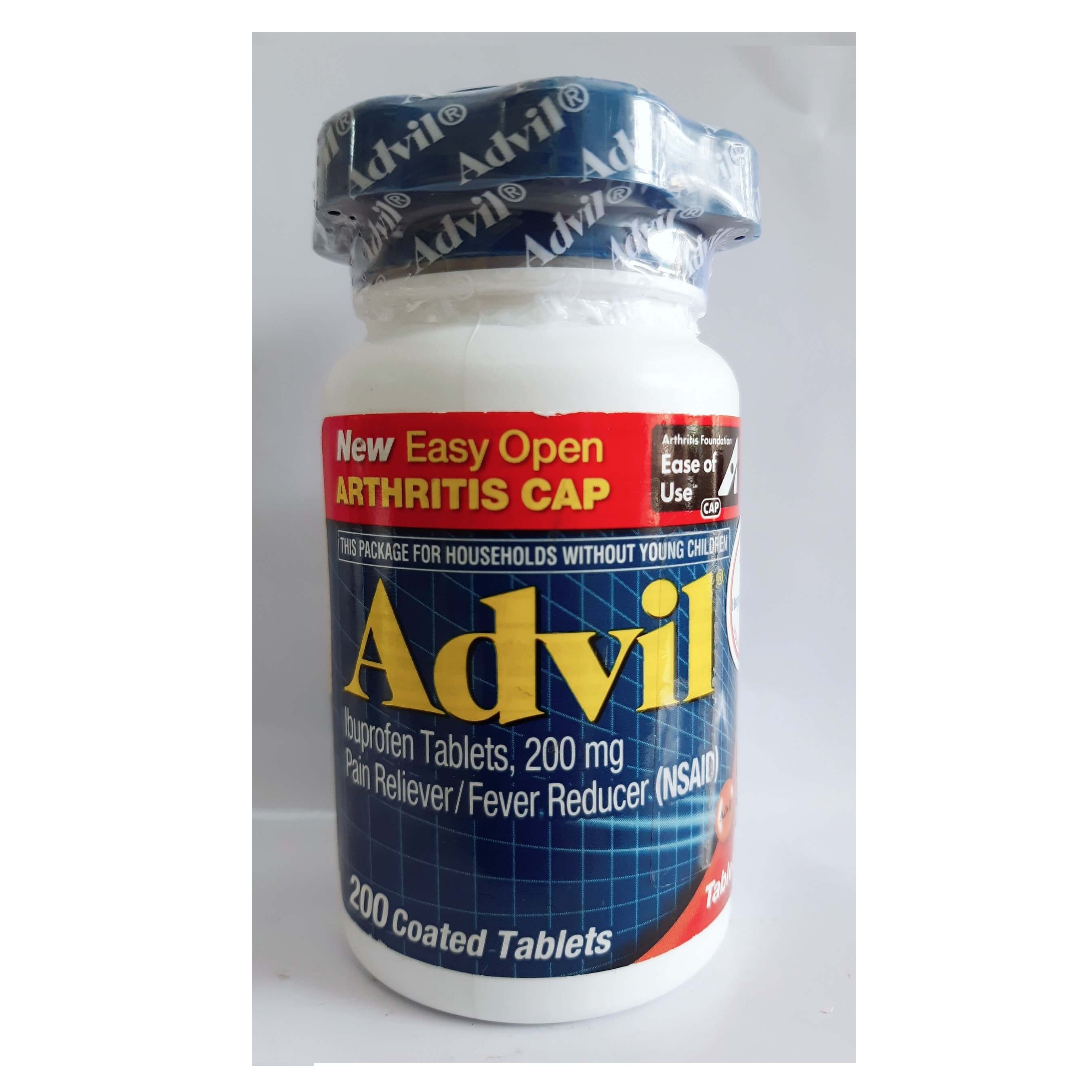 Viên uống giảm đau xương khớp Advil 200 viên của Mỹ