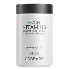 Viên Uống Hỗ Trợ Mọc Và Dưỡng Tóc Codeage Vitamins Hair Của Mỹ Hộp 120 viên