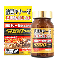 Viên uống phòng chống đột quỵ Nattokinase Premium 5000FU Nhật Bản 120 viên