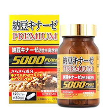 Viên uống phòng chống đột quỵ Nattokinase Premium 5000FU 120 viên Nhật Bản