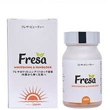 Viên uống chống nắng Fresa Whitening and Sunblock 60 viên Nhật Bản
