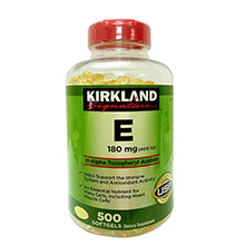Viên Vitamin E 400 IU Kirkland của Mỹ